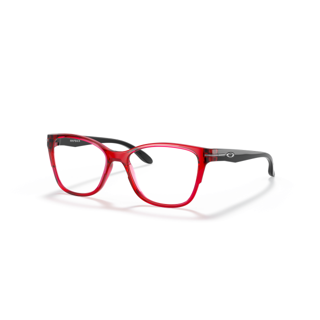 Lentes ópticos Oakley Rojo cereza y negro