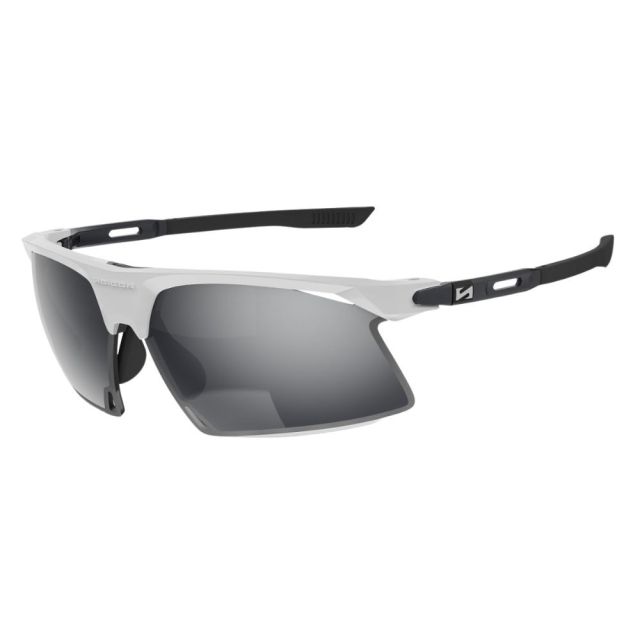 Lentes  Scicon Sports Aerobeam Titanium Blanco Mica Plata + Mica Rosa 