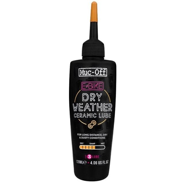 Lubricante Muc-Off Cadena E-Bike Clima Seco 120 ml