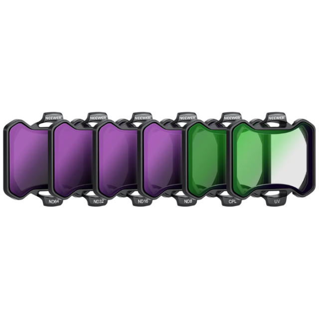 Kit Filtros Neewer FL-A29 ND, UV y CPL para DJI Avata 2