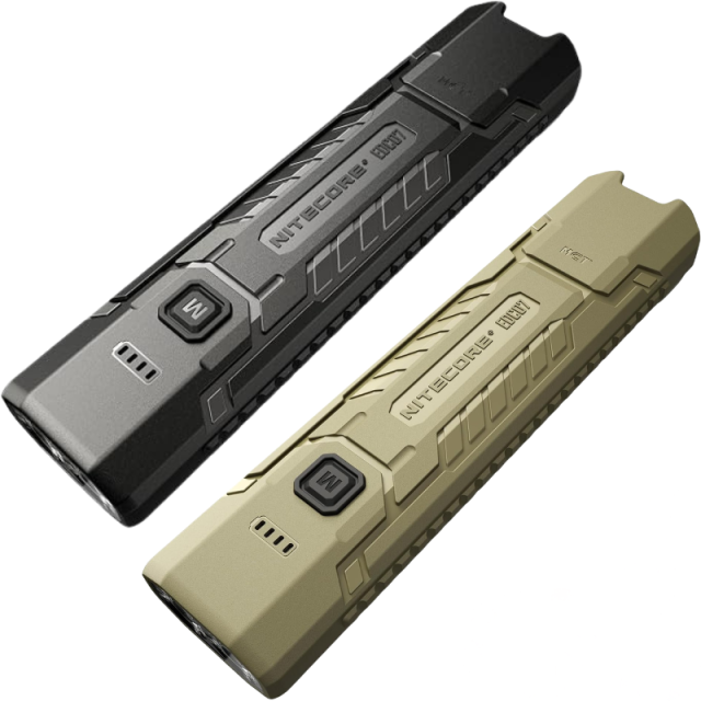 Linterna Nitecore EDC07 Recargable USB-C 1500 Lúmenes Triple Temperatura IP67