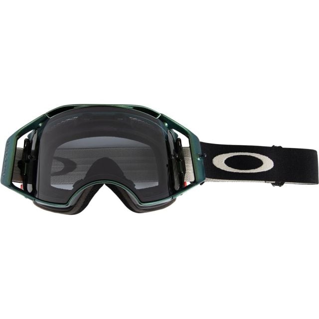 Antiparra Oakley Airbrake MTB Black Green - Light Grey