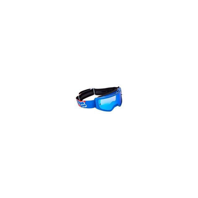 Antiparra Moto Main Skew Espejada Blanco Fox