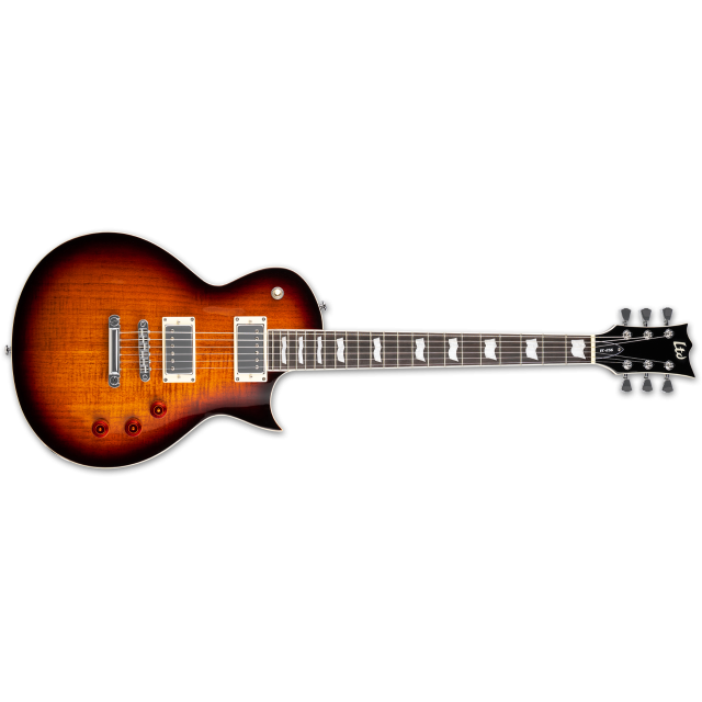 Guitarra Eléctrica ESP LTD EC-256FM Dark Brown Sunburst