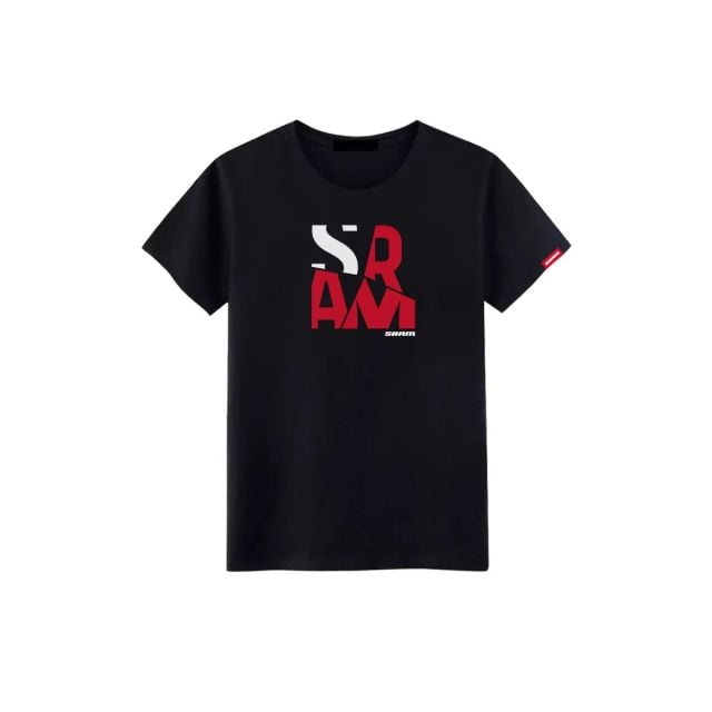 Polera Sram Fragments Negro S