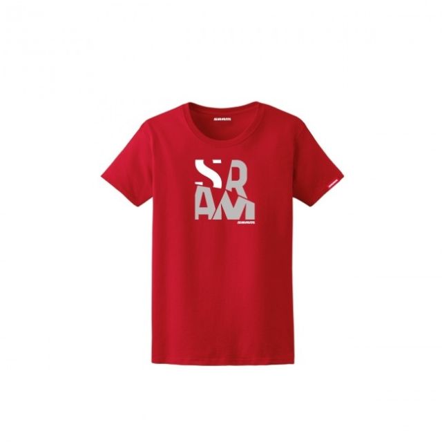 Polera Sram Fragments Rojo L