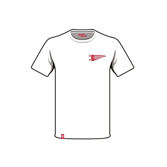 Polera Rock Shox Pennant Blanco