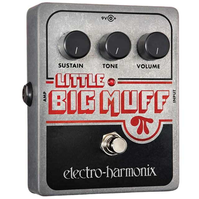 Electro-Harmonix Little Big Muff Pi – Pedal de Fuzz Analógico Compacto con Sustain Clásico