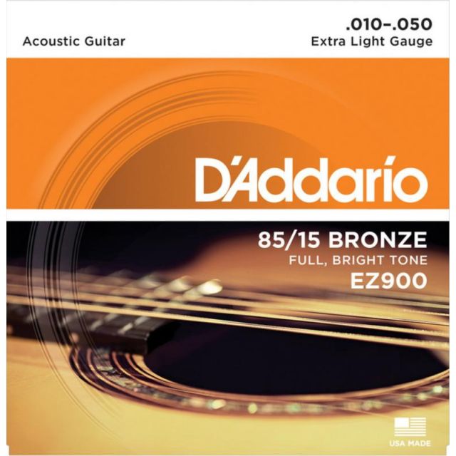 Cuerdas Cuerdas Guitarra Acustica/Folk 10-50 EZ900 - Daddario 