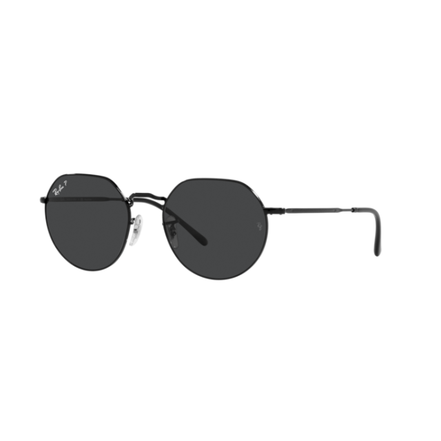 Ray-Ban Jack 0RB3565 Black Brillante Polarizado Polar Black