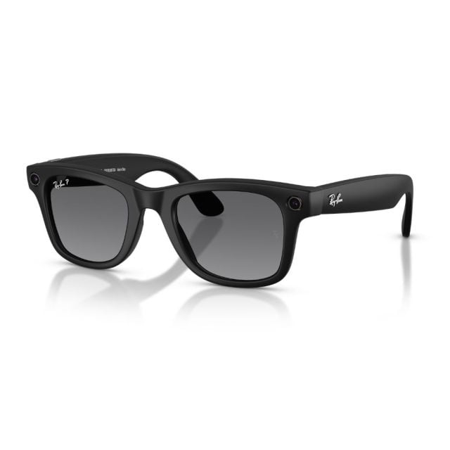 Ray-Ban Meta Gen 2 Wayfarer Negro Mate  Grafito Polarizado -50