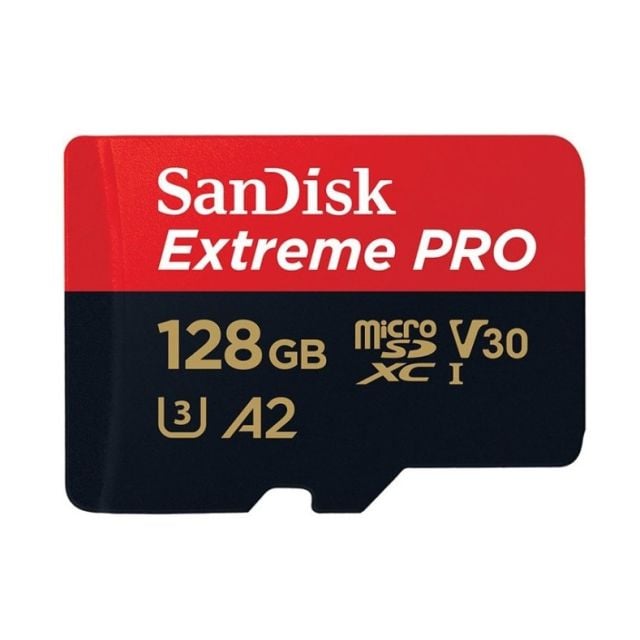 Micro SD Sandisk Extreme PRO 128gb - Memoria para Gopro Hero 7 / 6 / 