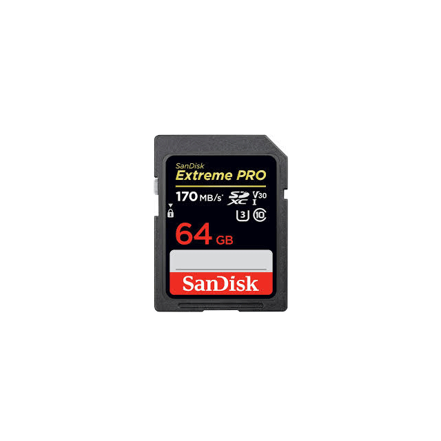 Tarjeta SD Extreme PRO SDHC SanDisk 64GB 