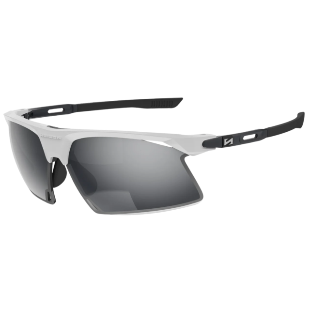 Lentes Scicon Sports Aerobeam Titanium Blanco Opaco Polarizado