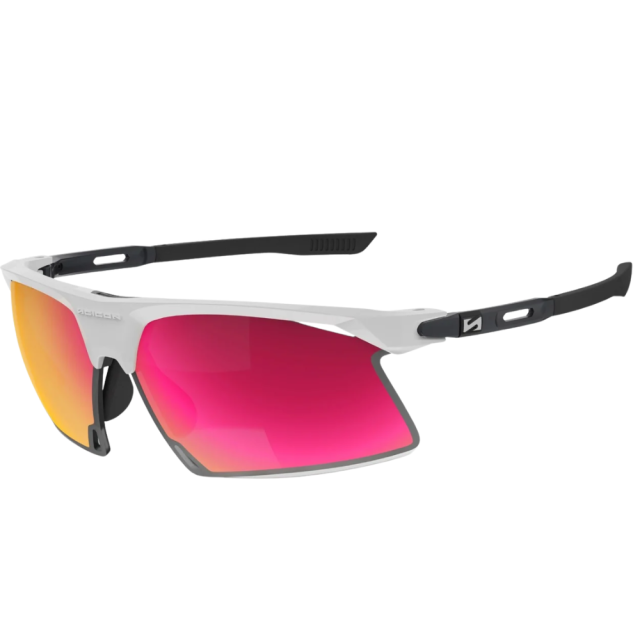 Lentes Scicon Sports Aerobeam Titanium Multi IrisPolarizado Rojo
