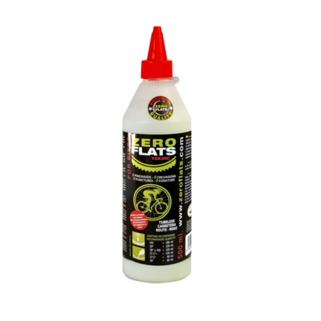 Sellador Tubeless Road Bike 500ml, Zero Flats