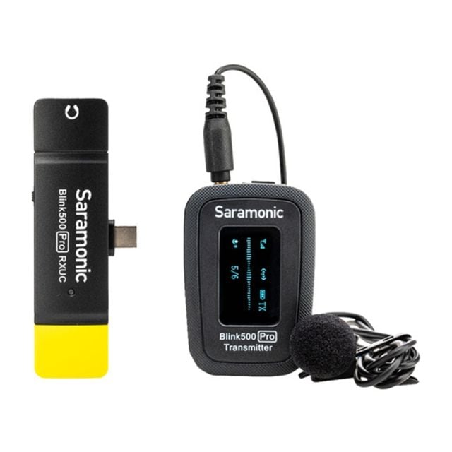 Sistema de Microfono Inalambrico USB-C Saramonic Blink 500 Pro B5