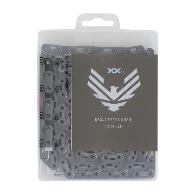 Cadena Sram Xx Sl T-Type Eagle 12v 126 Links Plata