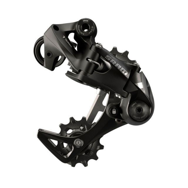 Pata de Cambio SRAM Trasero X01 DH A3 Exact Actuation 28T 7V  Short cage Negro