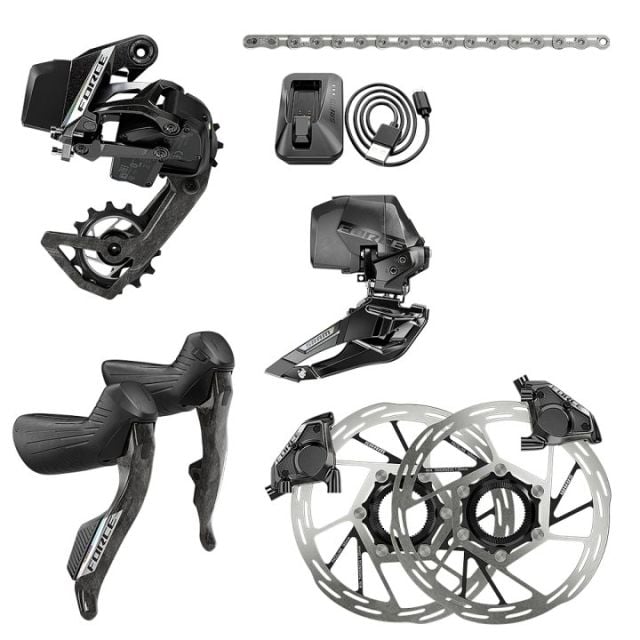 Grupo SRAM Force E1 HDR AXS Centerlock 160mm 114L