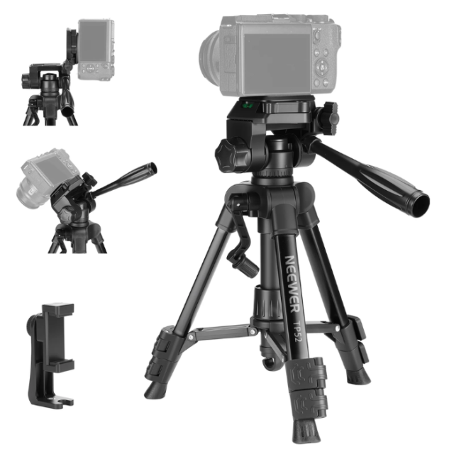 Trípode de escritorio Mini 63cm con Cabezal Neewer