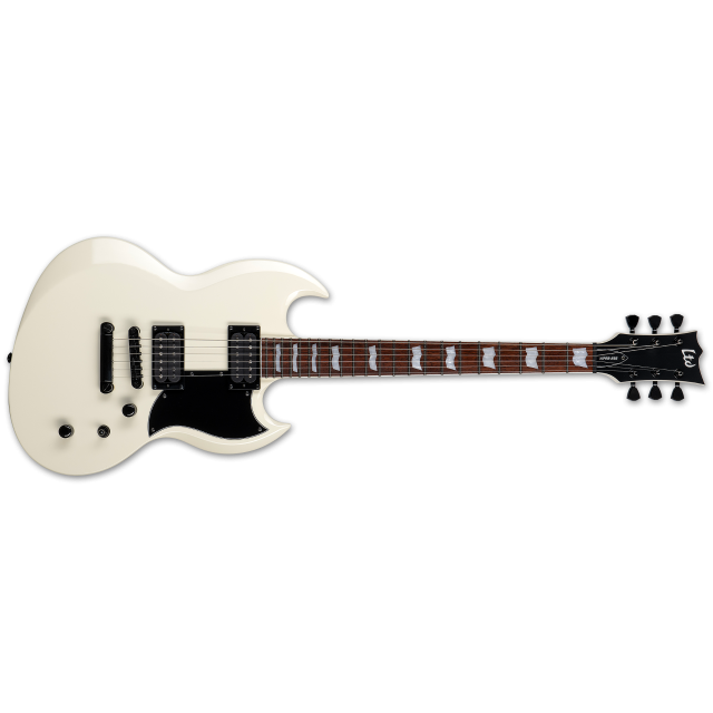 Guitarra ESP LTD Blanco olimpico Viper-256 Edición Limitada