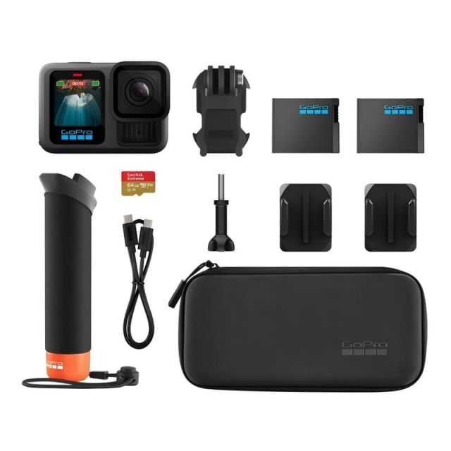 GoPro HERO 13 Black + Accessories Bundle