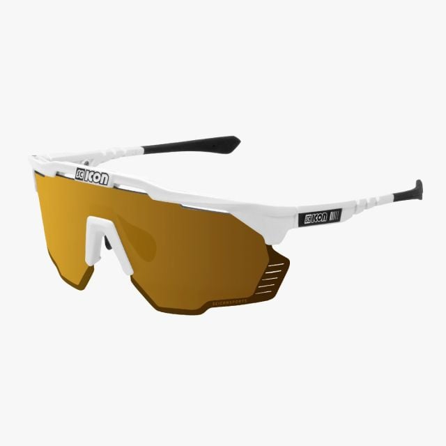 Lentes Scicon Sports Aeroshade Kunken White Multimirror Bronce