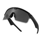 Lentes de sol Chamelo Shield Slider HVL Black Music Smoke Matte
