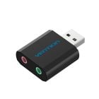 Tarjeta de sonido externa USB sin cable Vention
