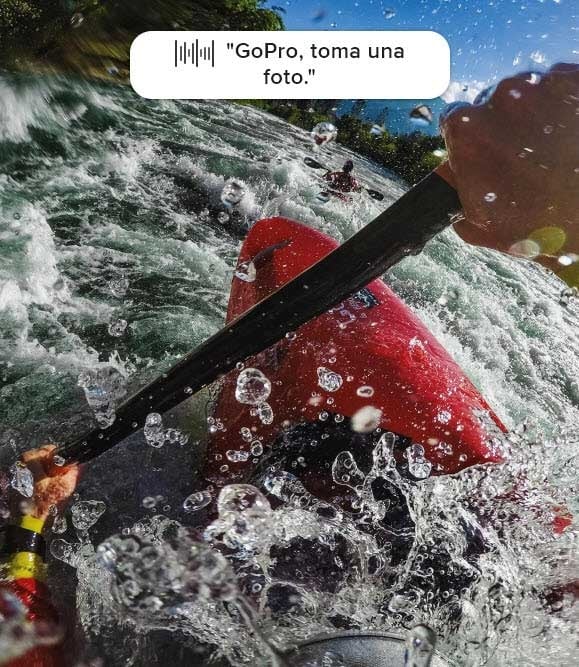 Gopro hero 7 Control por Voz