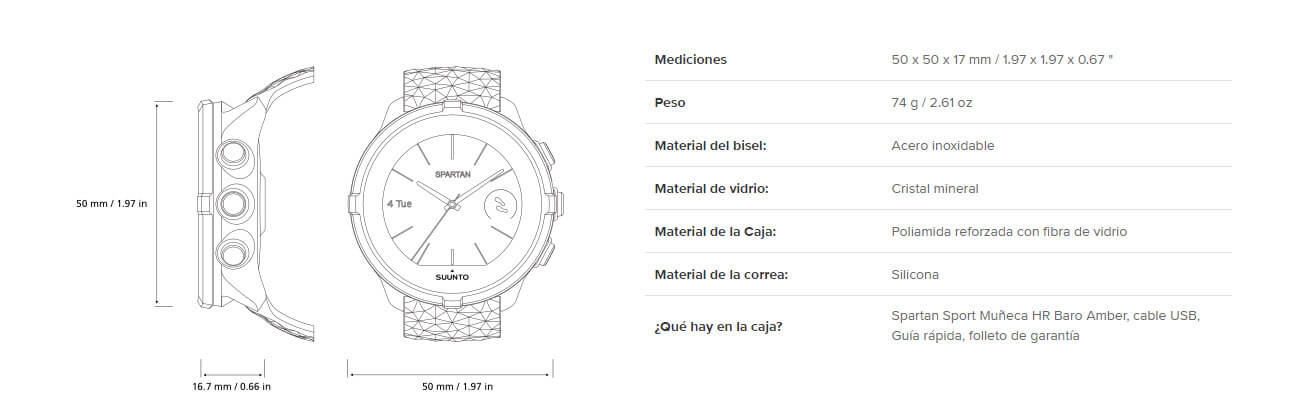 SPARTAN SPORT WHR BARO Reloj Multideportivo Suunto Spartan