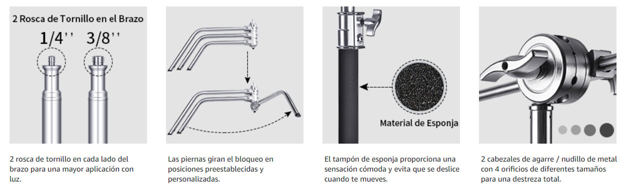 Soporte para Reflector de 3m Neewer Soporte para Reflector de 3m Neewer