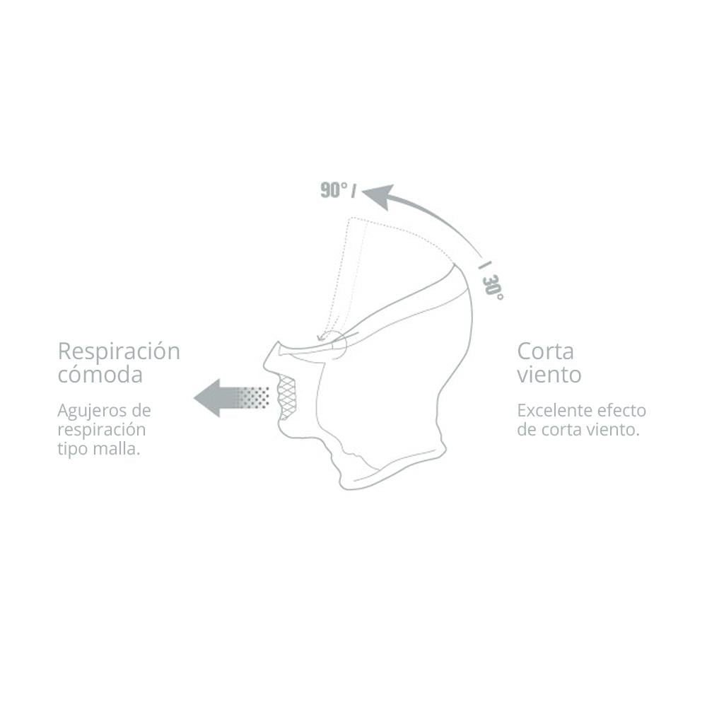 Pasamonta&ntilde;as Balaclava Protecci&oacute;n UV X5H