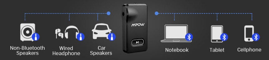 receptor bluetooth mpow