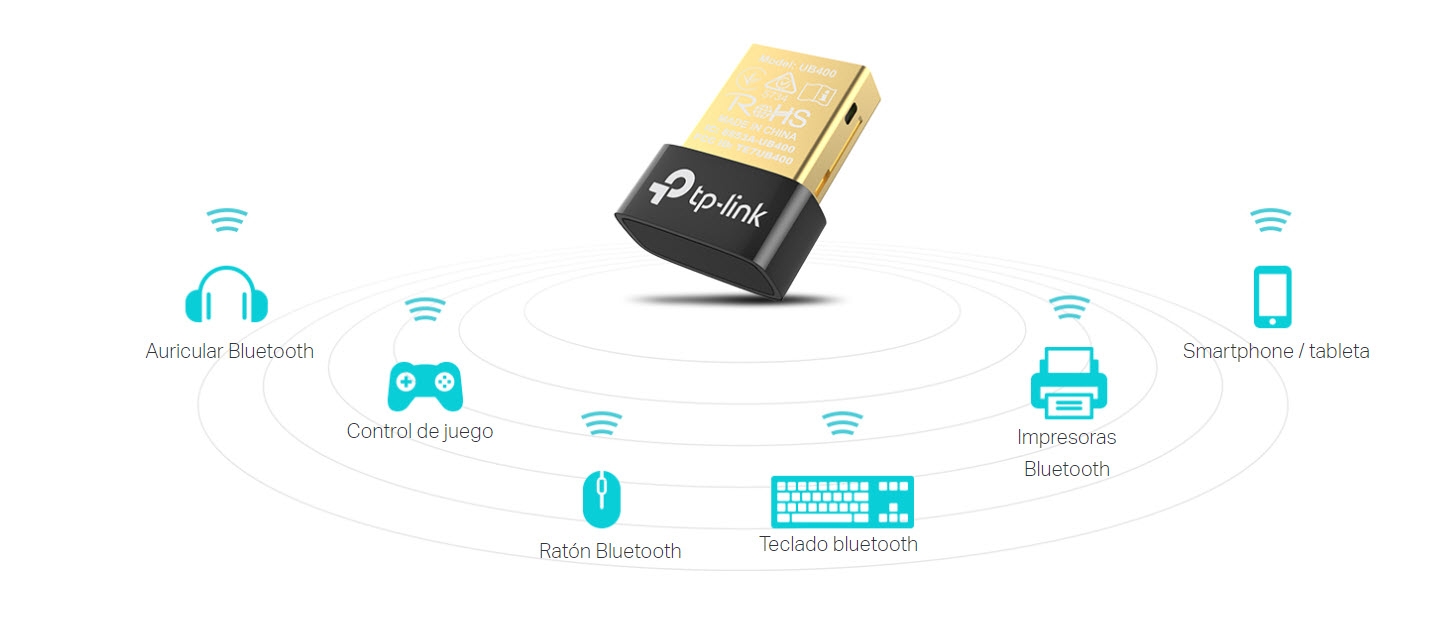 Adaptador USB Nano Bluetooth 4.0 Tp-Link