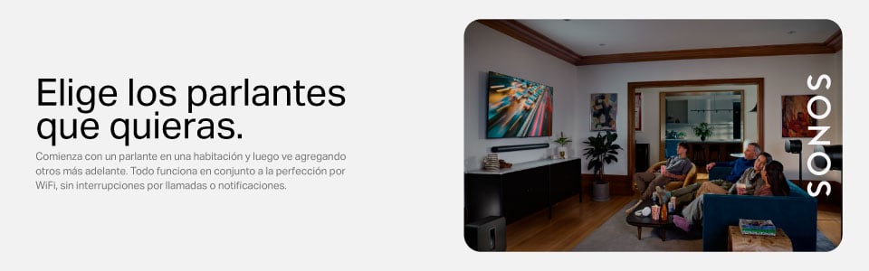 parlantes sonos